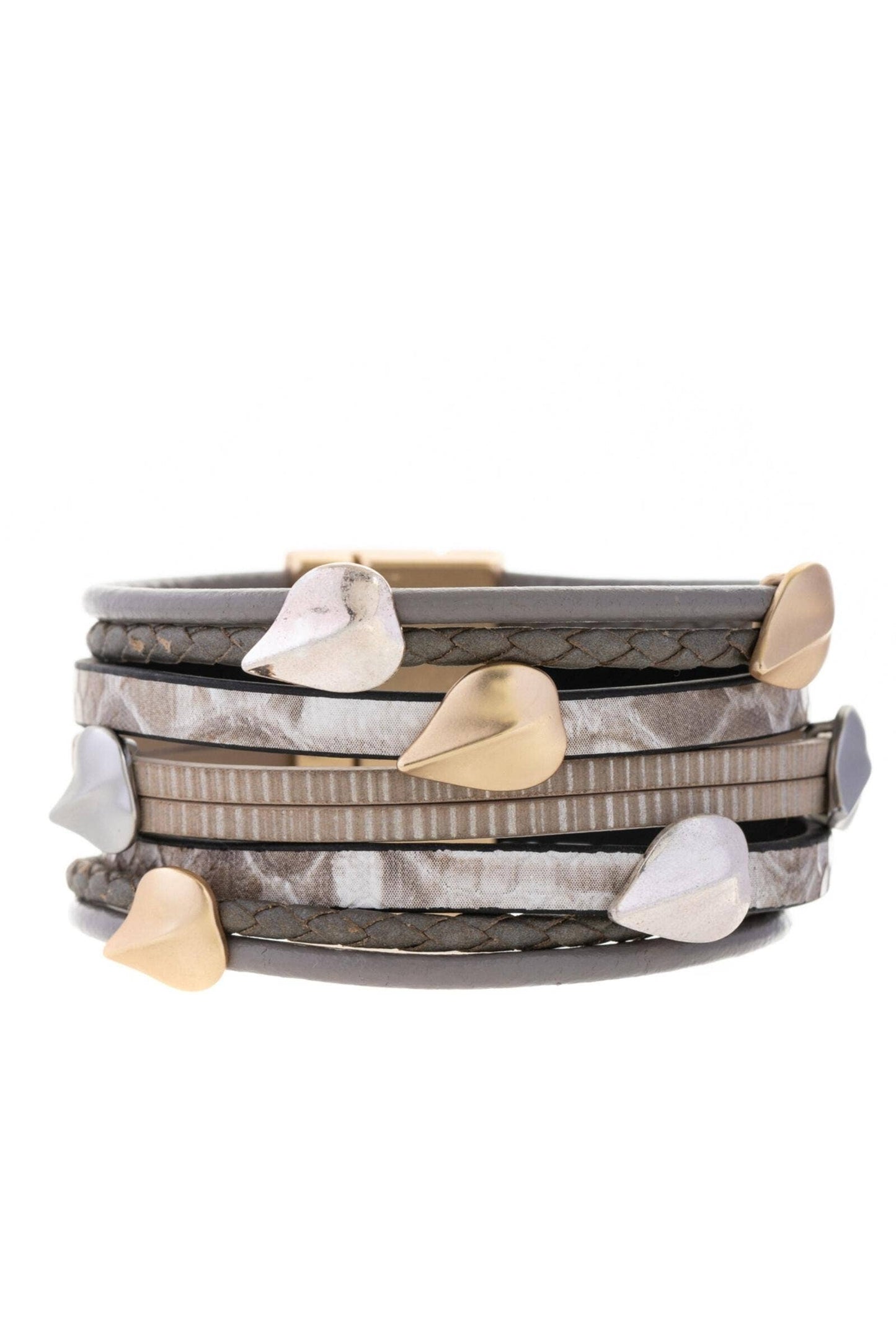 SAACHI - Metallic Foliage Bracelet