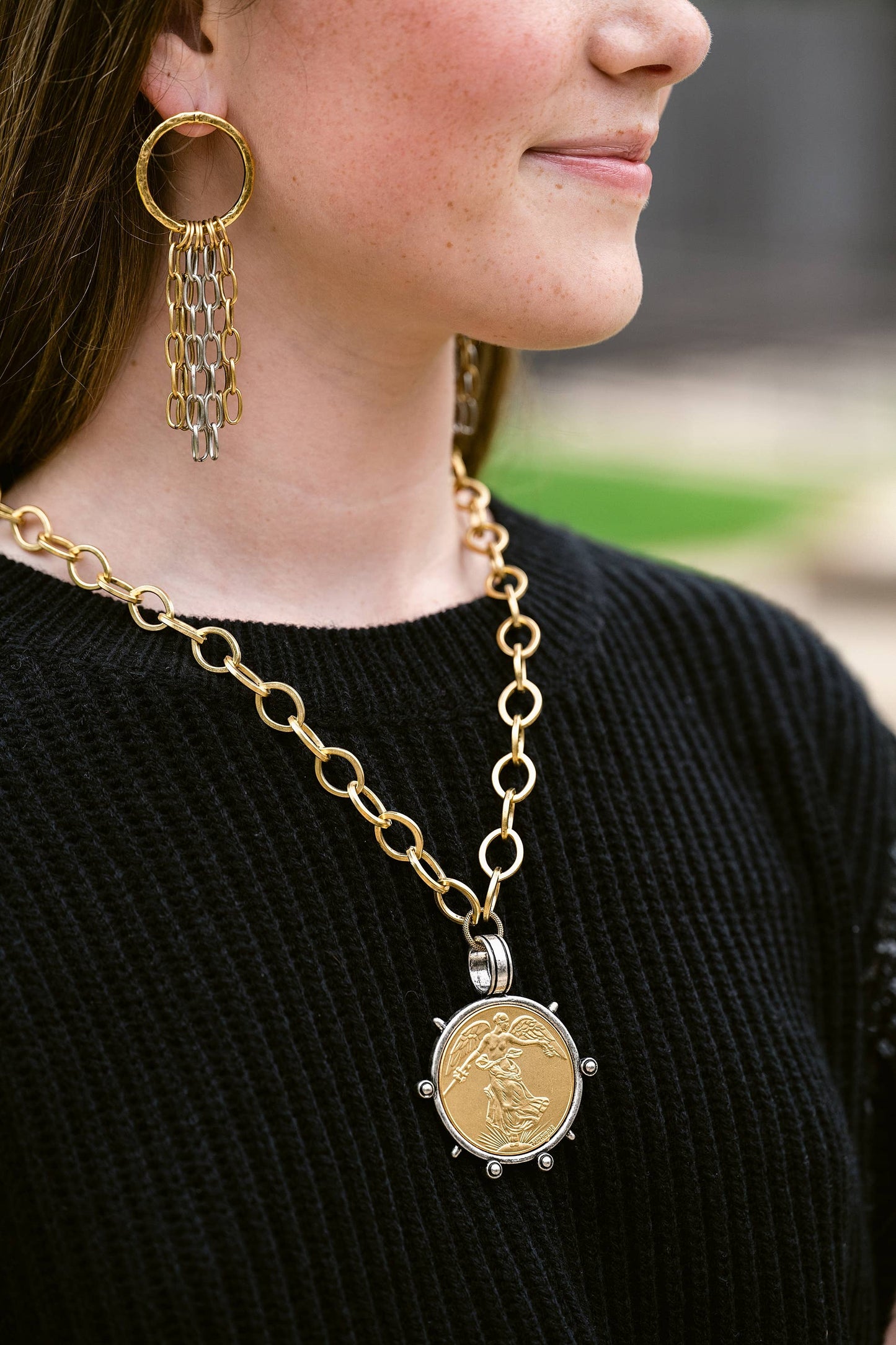 Grace Girl Beads - Artifact Necklace: Liberty