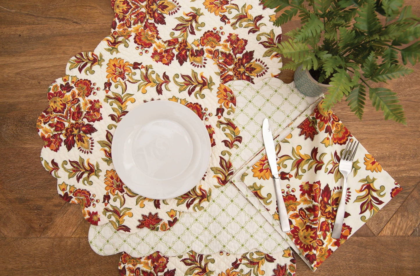 C&F Home - SALE Agnes Floral Napkin