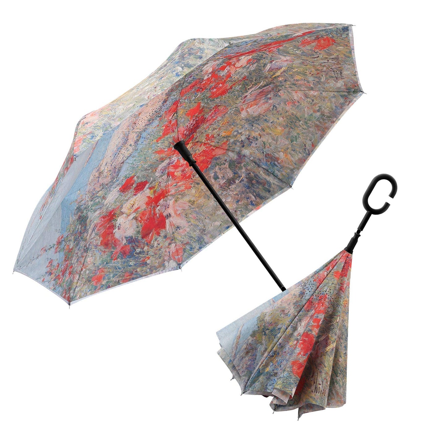 RainCaper - Hassam Celia’s Garden Isles of Shoals Reverse Umbrella