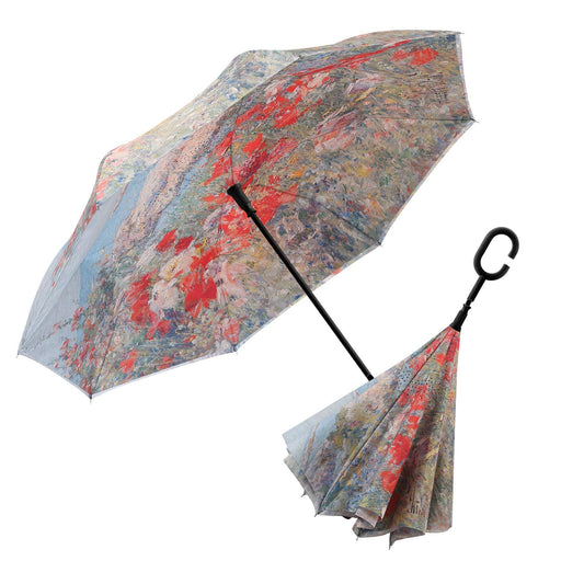 RainCaper - Hassam Celia’s Garden Isles of Shoals Reverse Umbrella