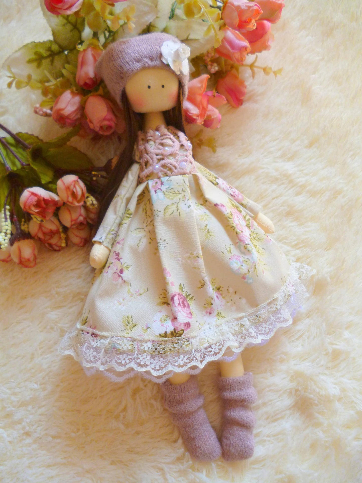 ChernikovaNataliya - Handmade Soft Cloth Princess Doll Toy