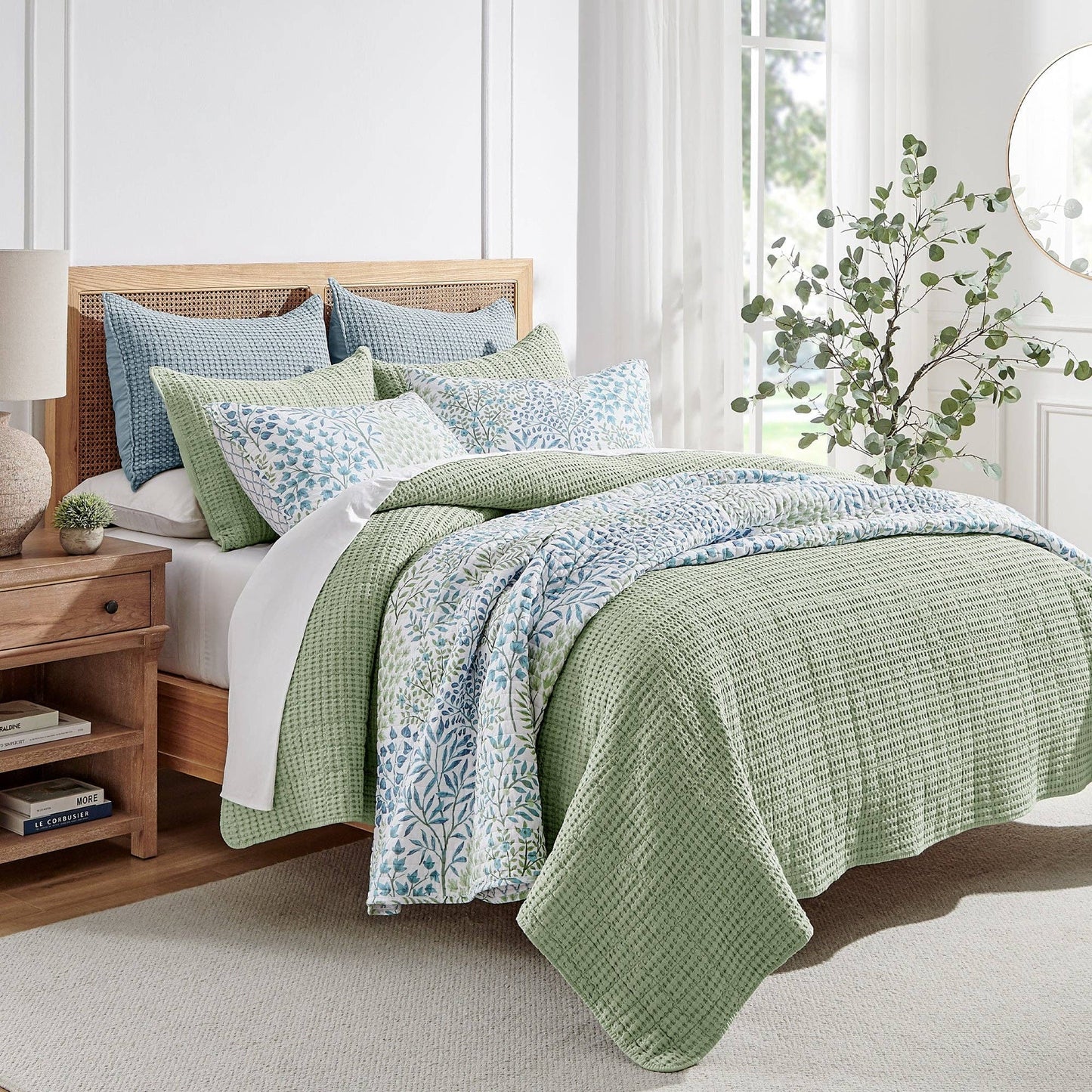 Levtex Home - English Forest Quilt Set: Natural / King/Cal King