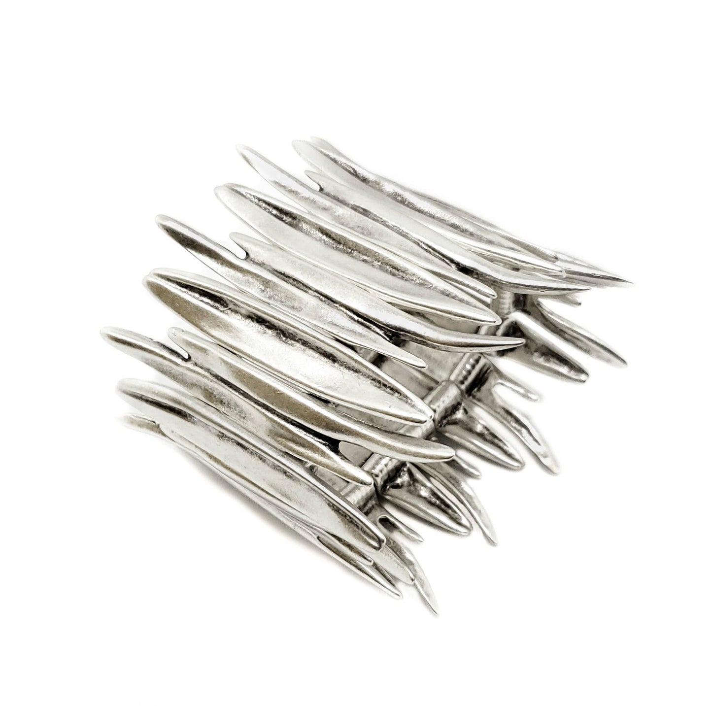 Chanour - Handmade Fire Pewter Bracelet - 2549