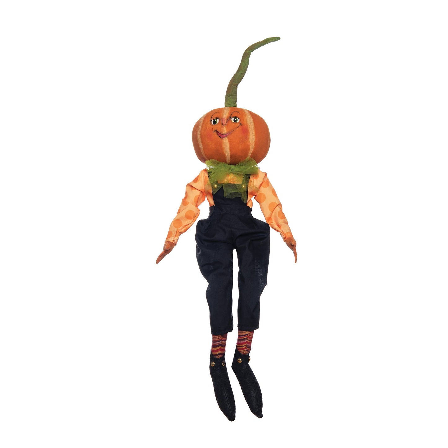 C&F Home - Huey Pumpkin Gathered Traditions Art Doll