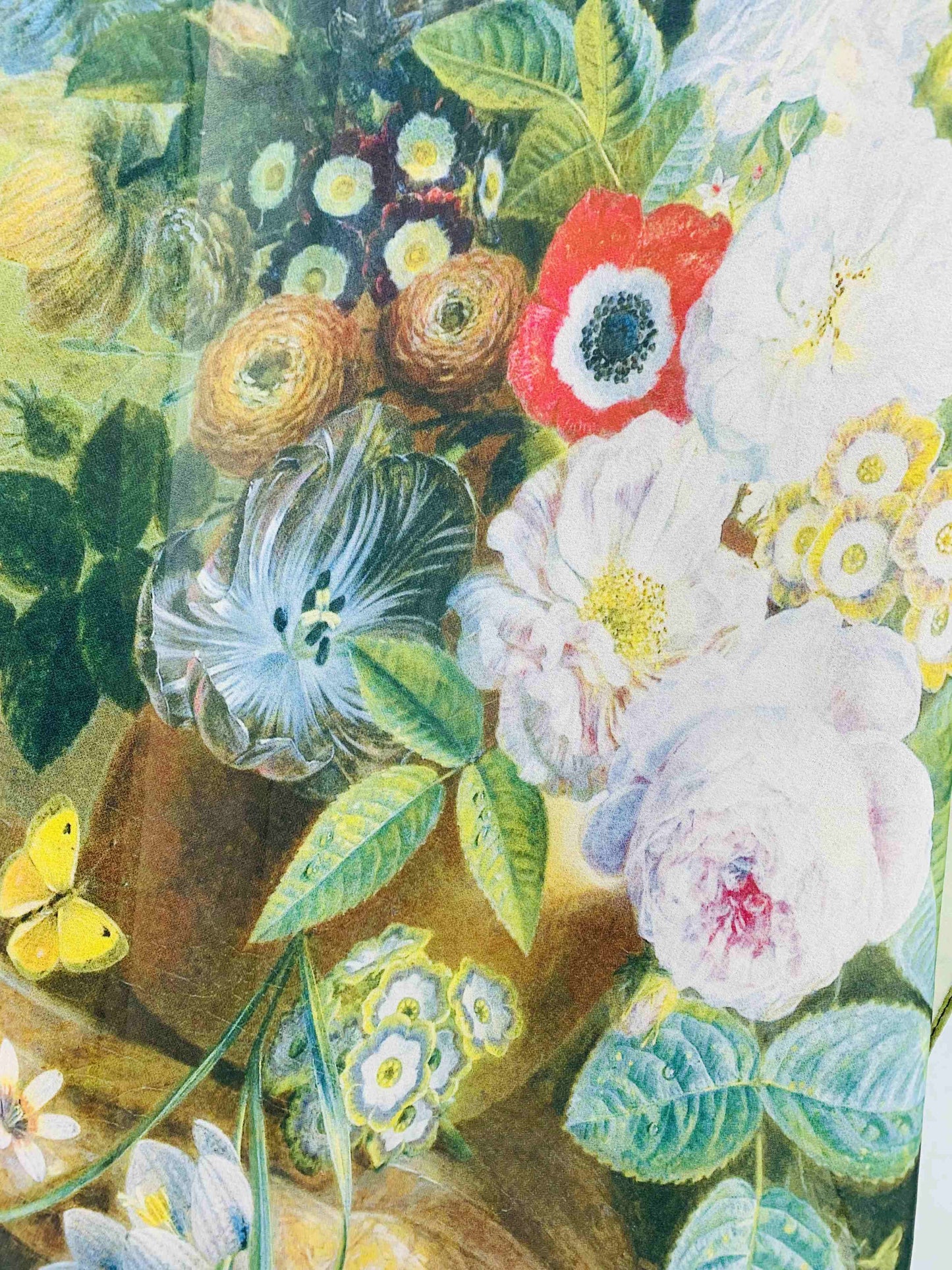 JC Sunny Fashion - JC071041 Green-Multi Oil Painting Kimono