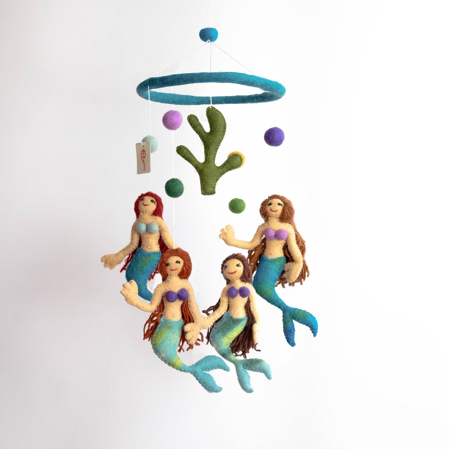 The Winding Road - Baby Mobile - Mermaid Under the Sea - Nursery Decor
