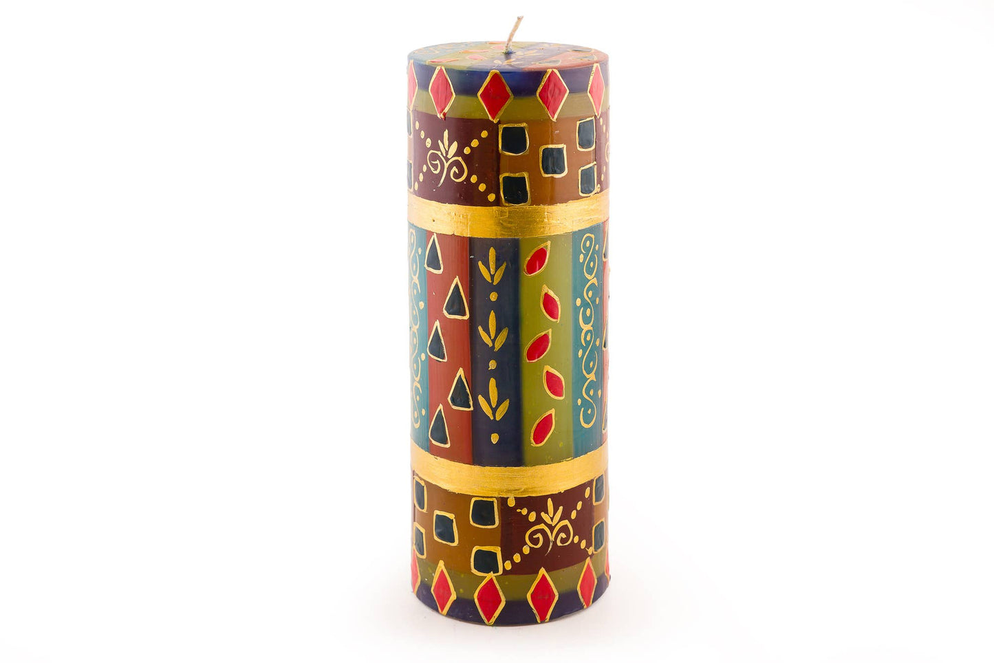 Thumbprint Artifacts - African Mineral Candle: Pillar 3” x 4” (50 hour burn time)