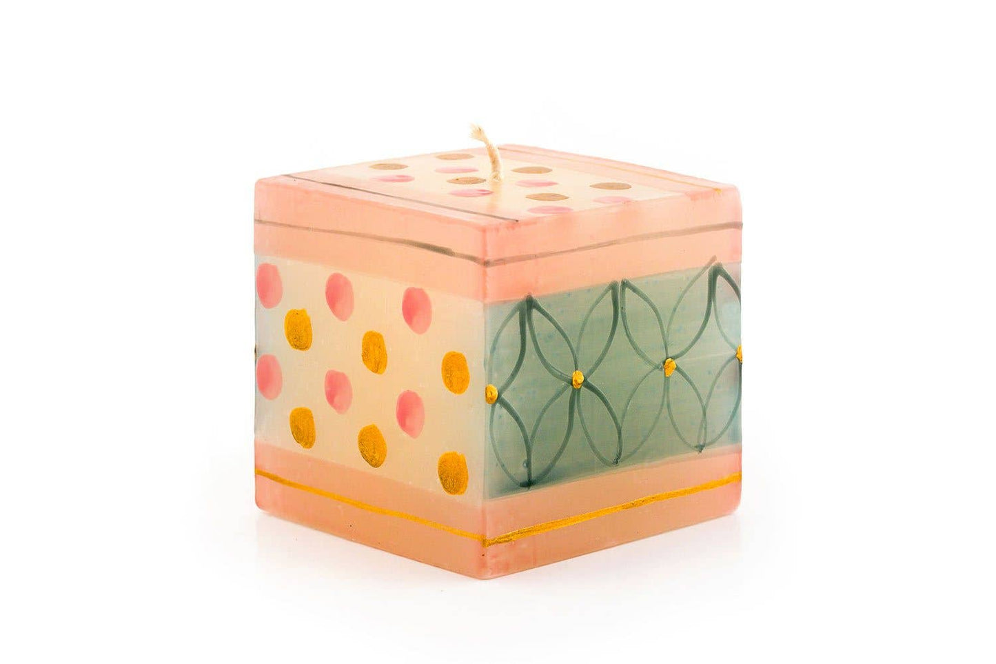 Thumbprint Artifacts - Delight Candle: Pillar 3” x 4” (50 hour burn time)