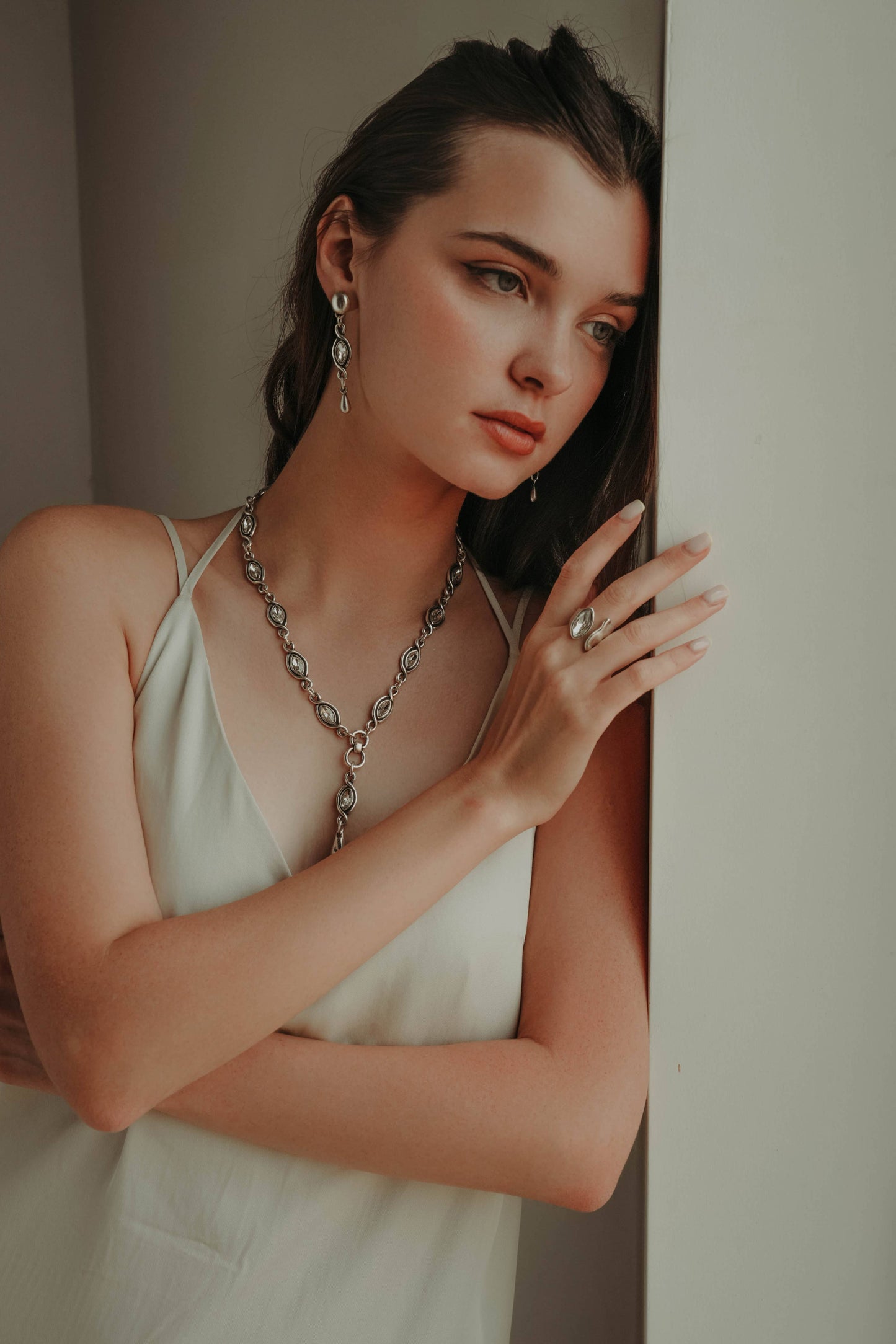 Chanour - Handmade Pewter Earrings - 1805