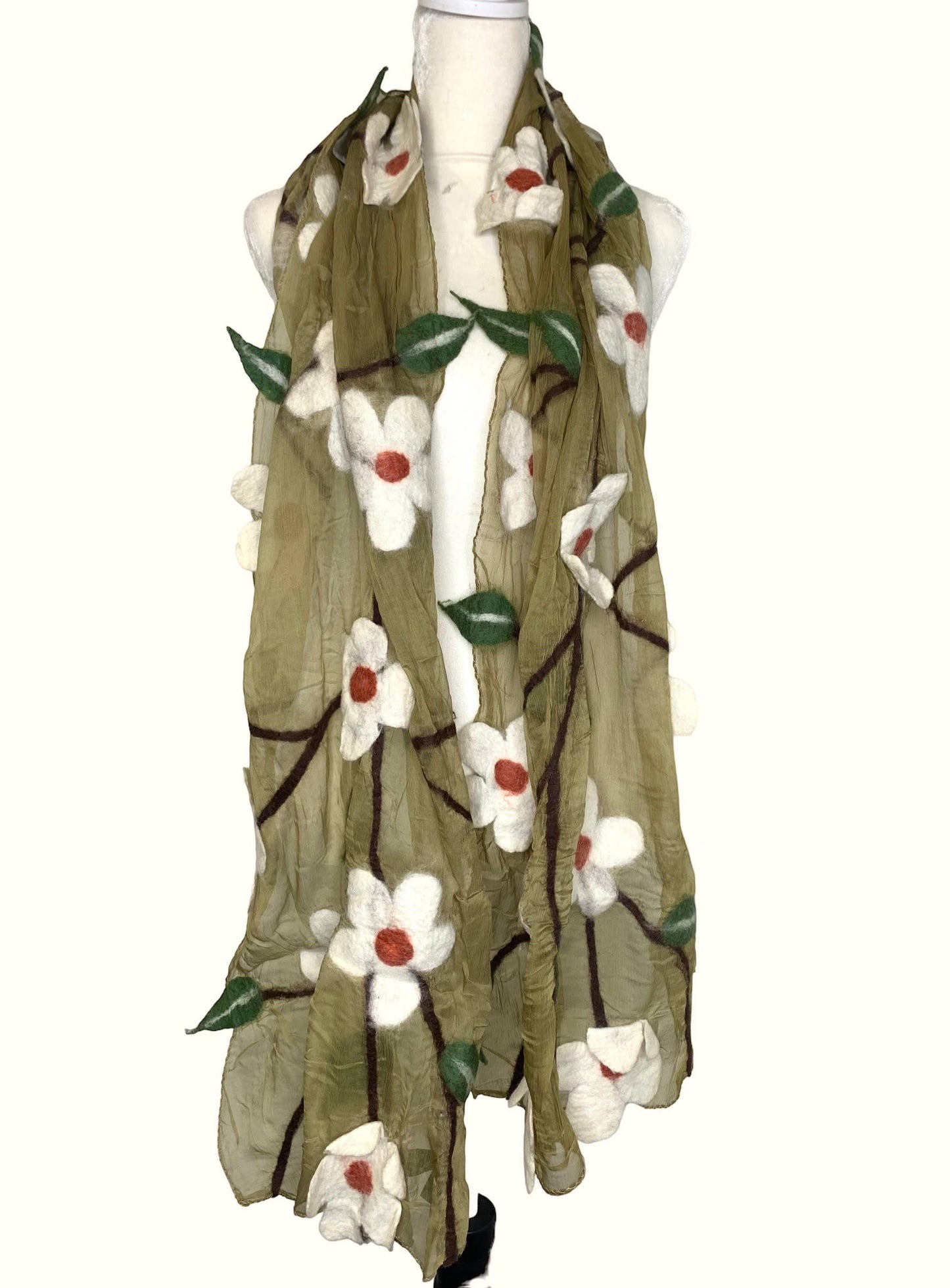 Pomegranate Moon - Flower Blossom - White