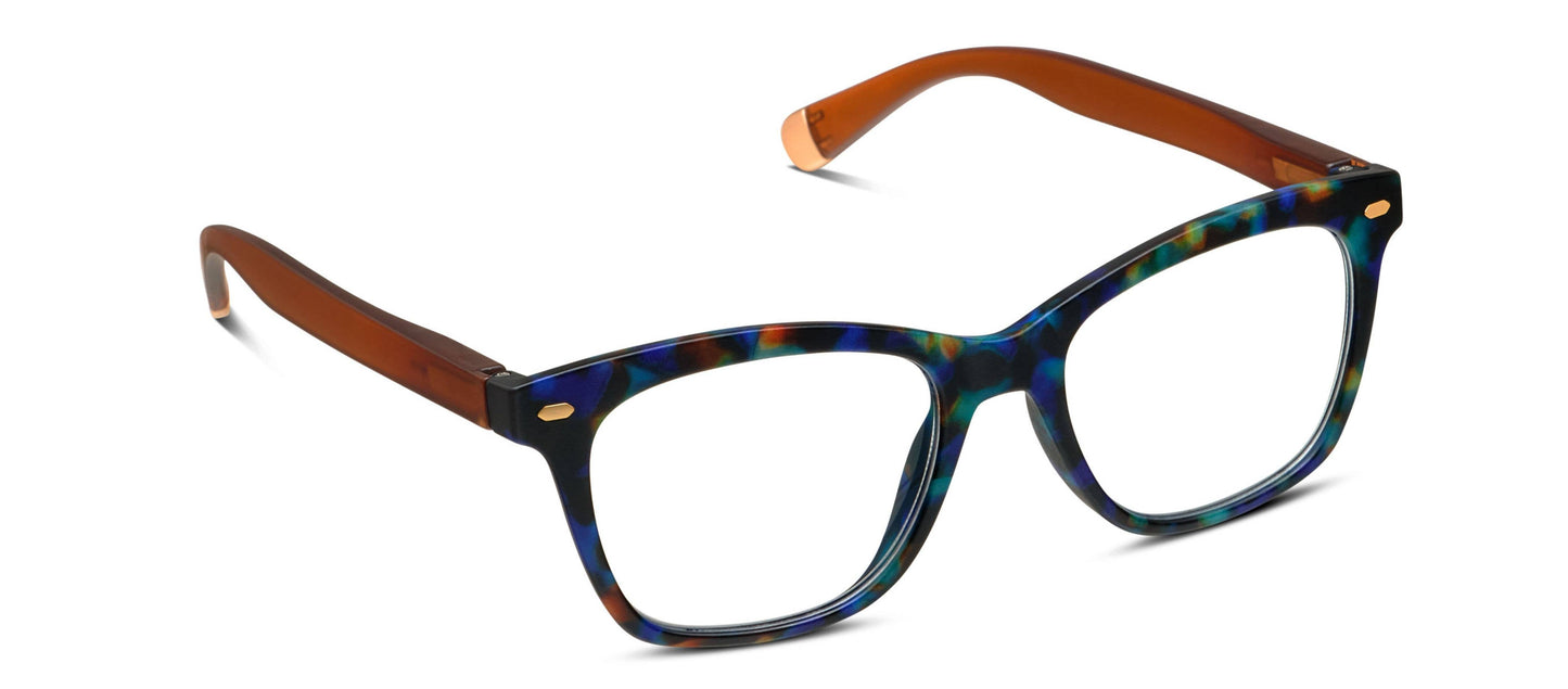Peepers - Sinclair (Blue Light): Cobalt Tortoise/Brown / Reading / 2.00