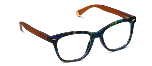 Peepers - Sinclair (Blue Light): Cobalt Tortoise/Brown / Reading / 2.00