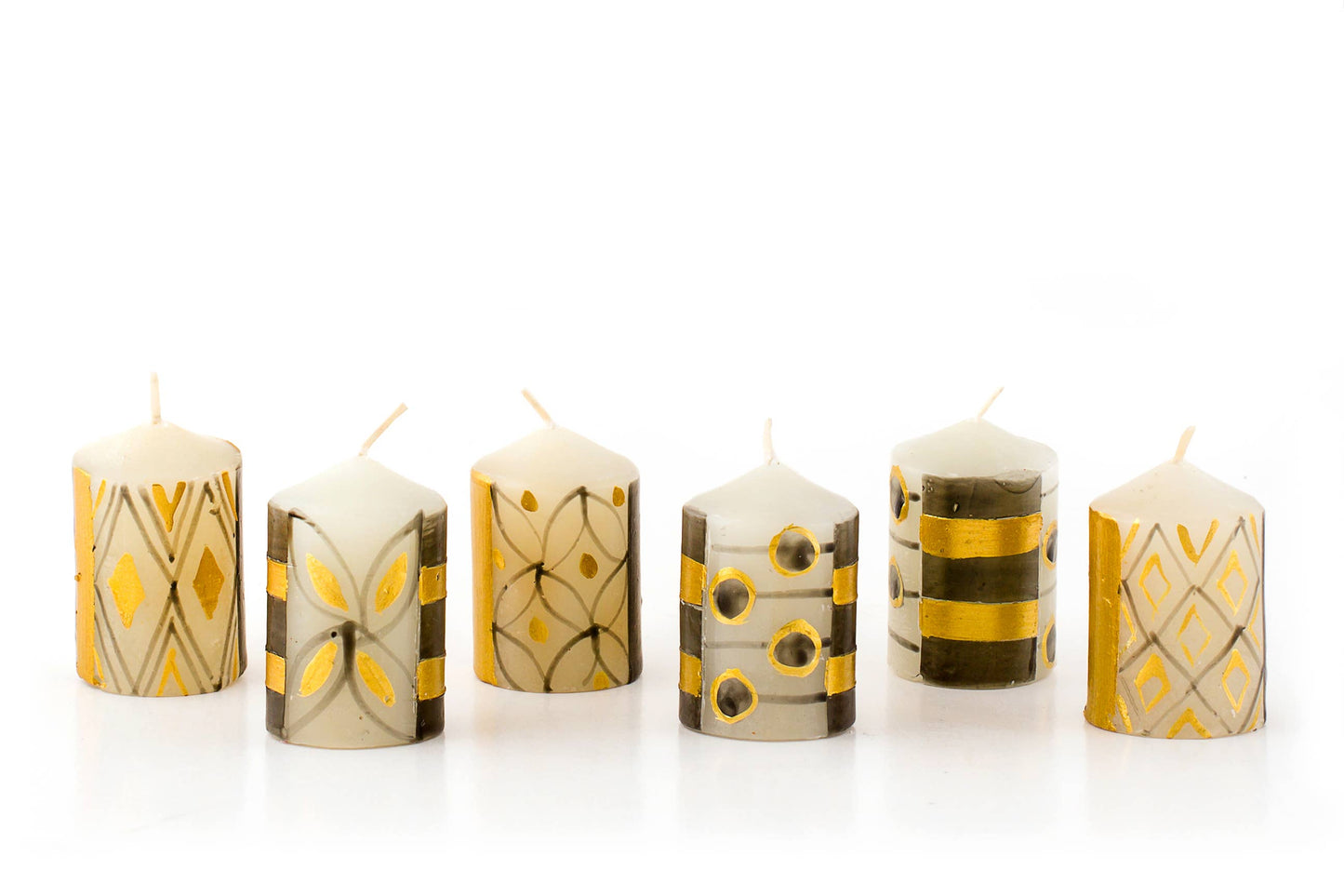 Thumbprint Artifacts - Celebration Candle: Pillar 3” x 6” (75 hour burn time)