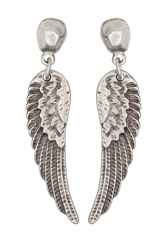 Chanour - Handmade Pewter Earrings - NE1579