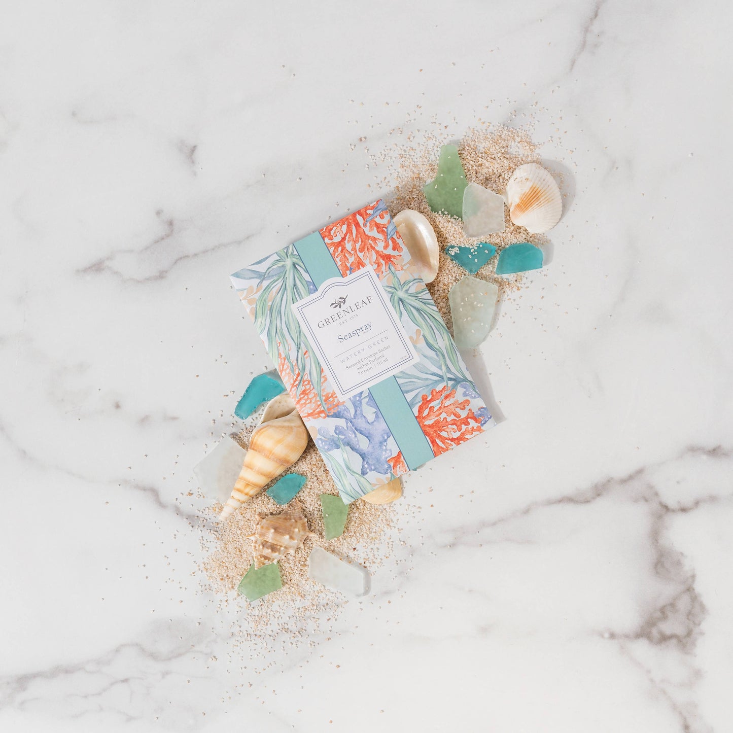 Greenleaf Gifts - Seaspray Large Sachet 18 Pack | Summer Scent