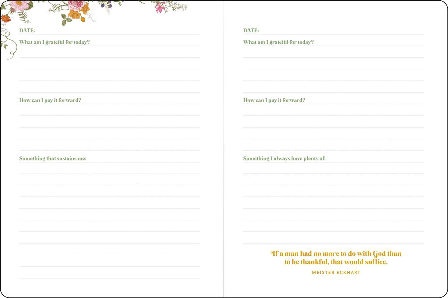 Peter Pauper Press - Give Thanks: A Journal for a Happy Heart