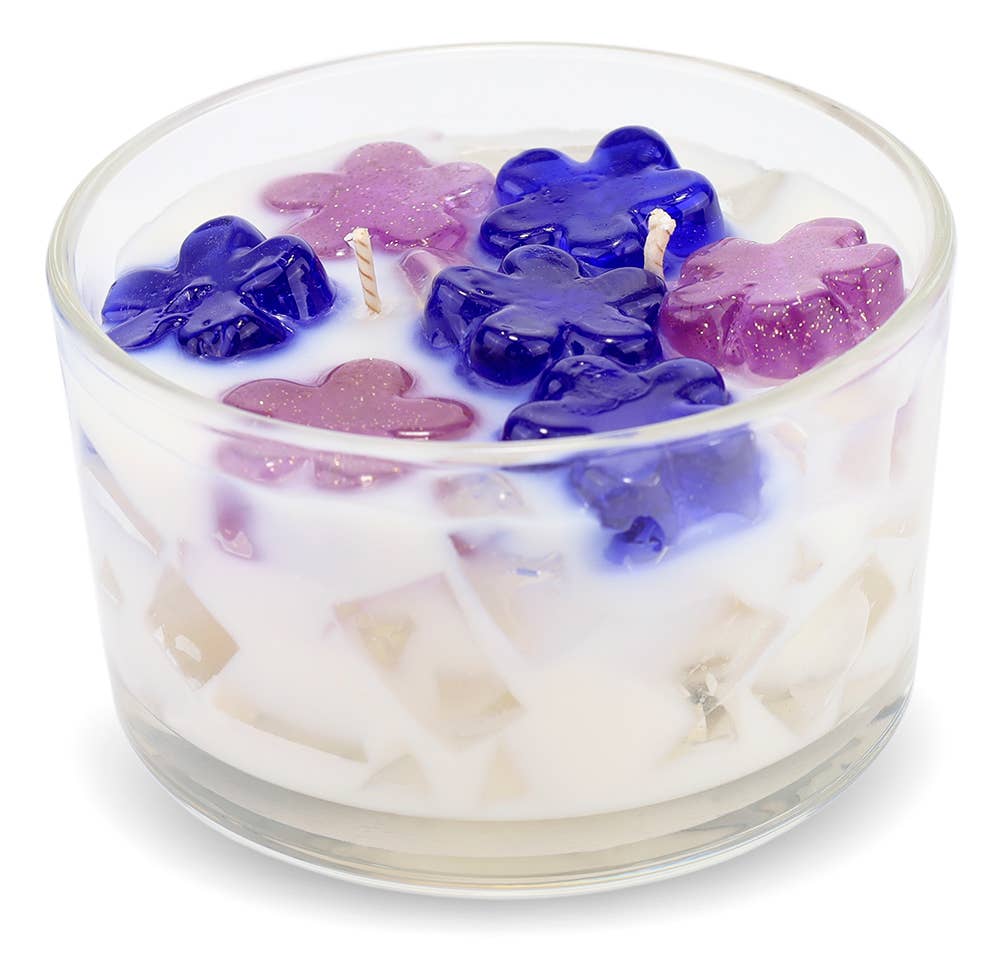 Primal Elements - Color Bowl Candles®: Lavender (The soothing aroma of lavender essential oil)