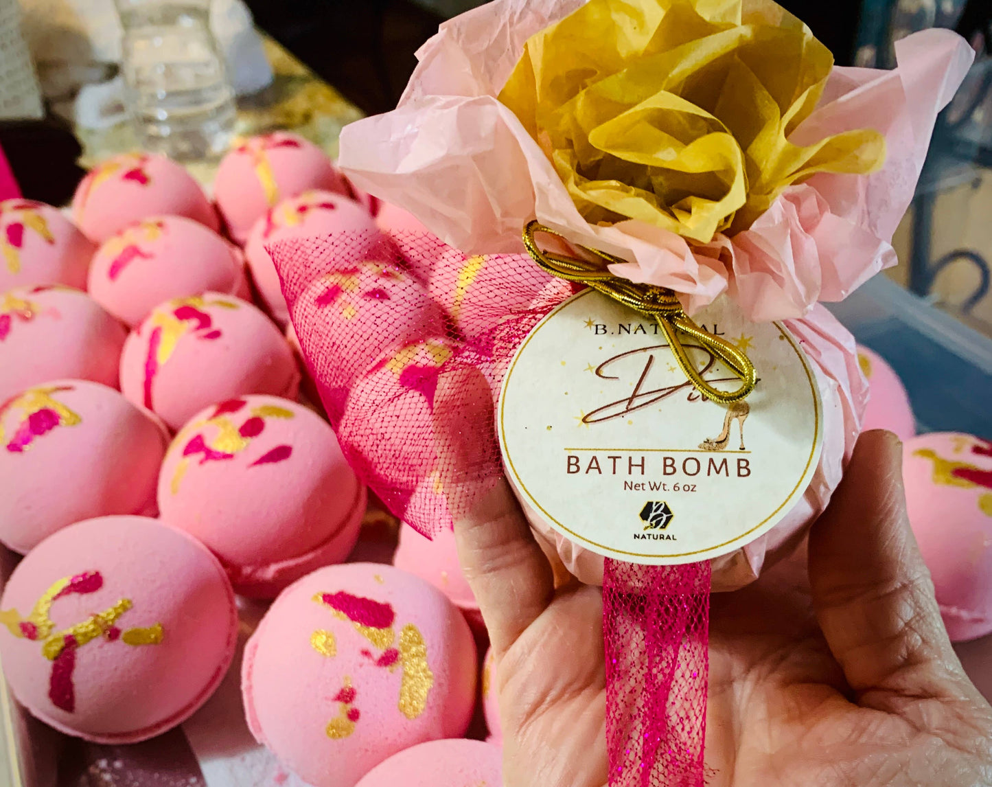 B.NATURAL - Bath Bomb| Diva