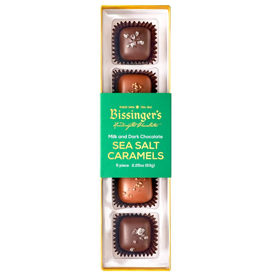 Bissinger's - Bissinger's Milk & Dark Sea Salt Caramels Flight - 5 PC
