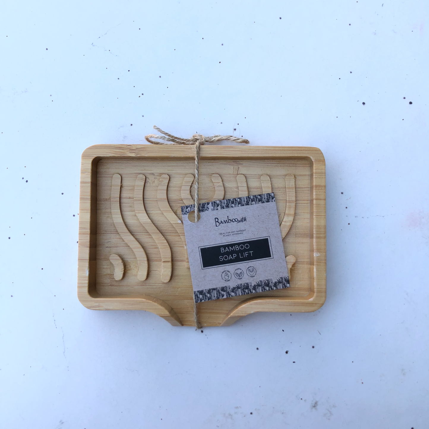 Bamboo Switch - Bamboo Soap Lift | Wavy | Soap Gift Bestseller
