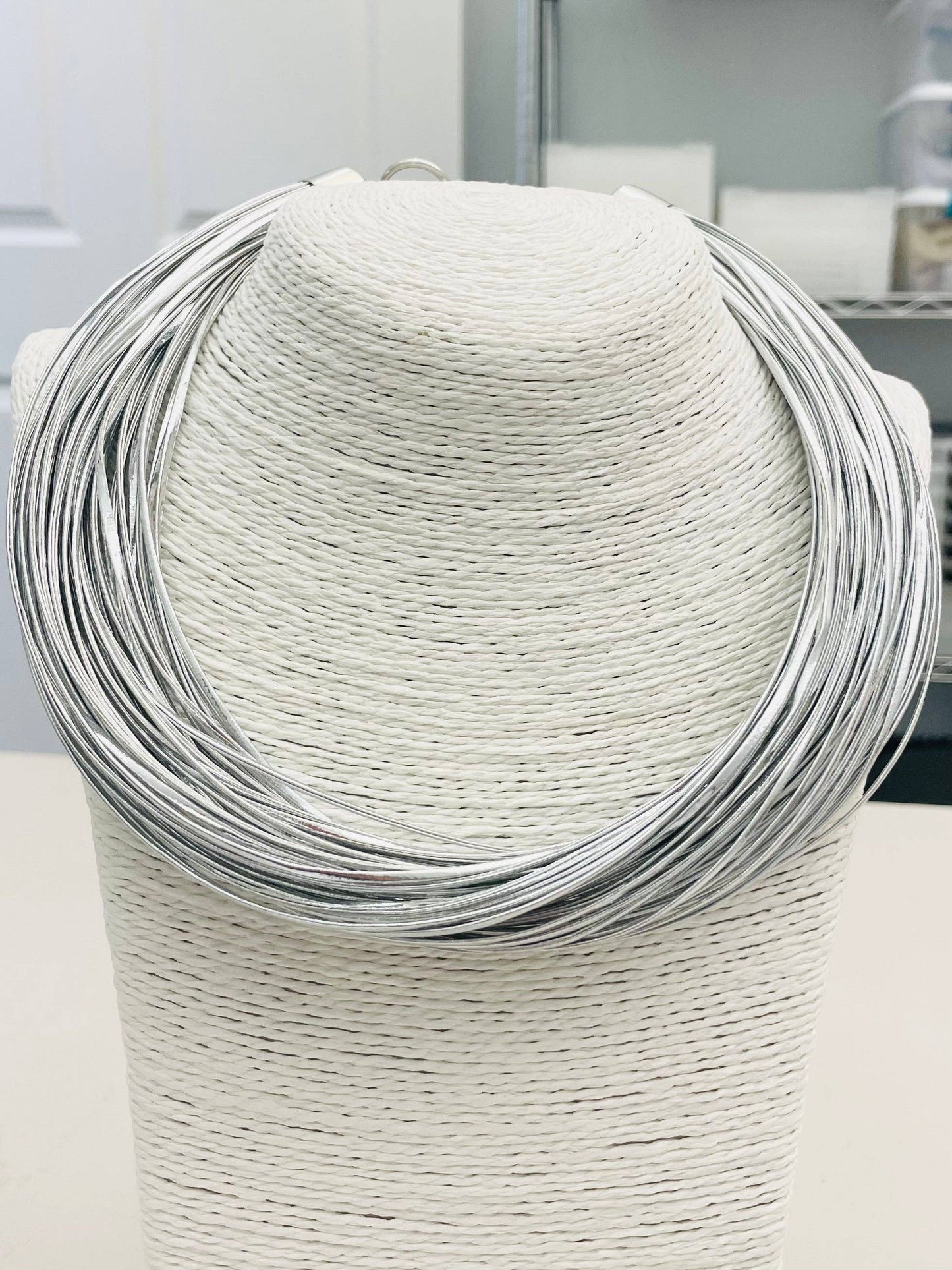 TWO FORTY TWO - CHIC - Leatherette Strand (silver) NK611