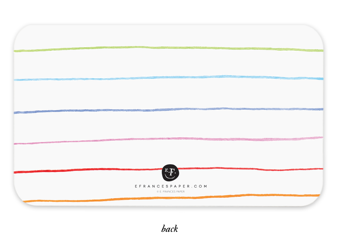 E. Frances Paper - Rainbow Little Notes®