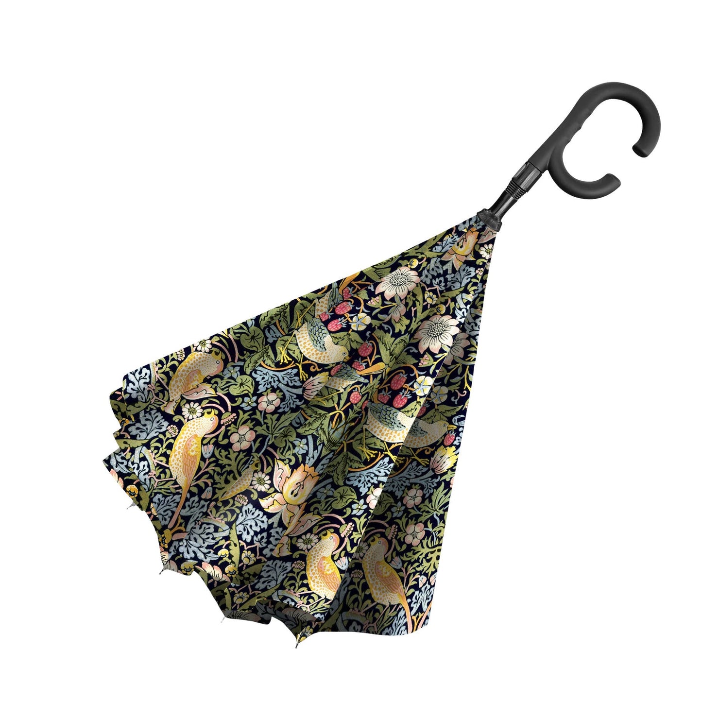 RainCaper - RainCaper William Morris "Strawberry Thief" Reverse Umbrella