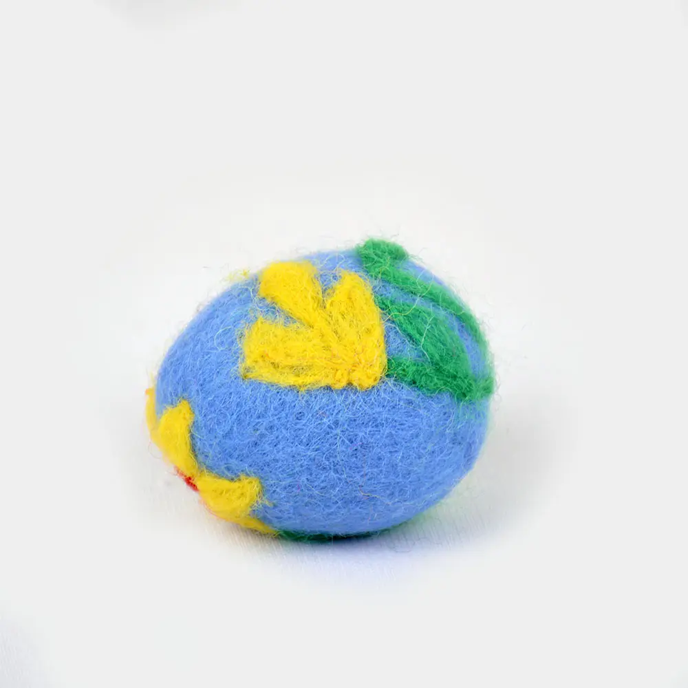 Wool Haus - Bright Felted Wool Easter Egg Decoration