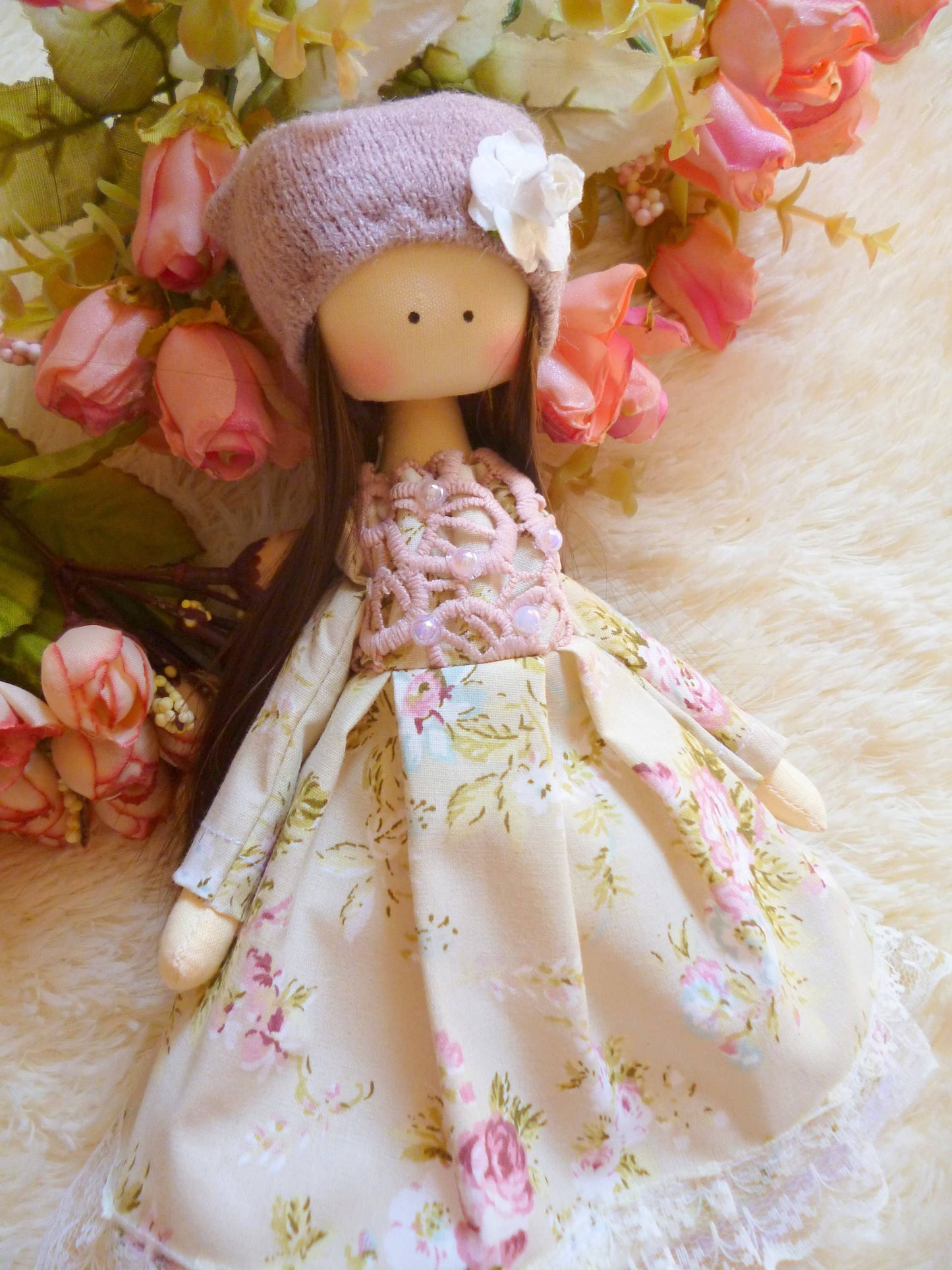 ChernikovaNataliya - Handmade Soft Cloth Princess Doll Toy