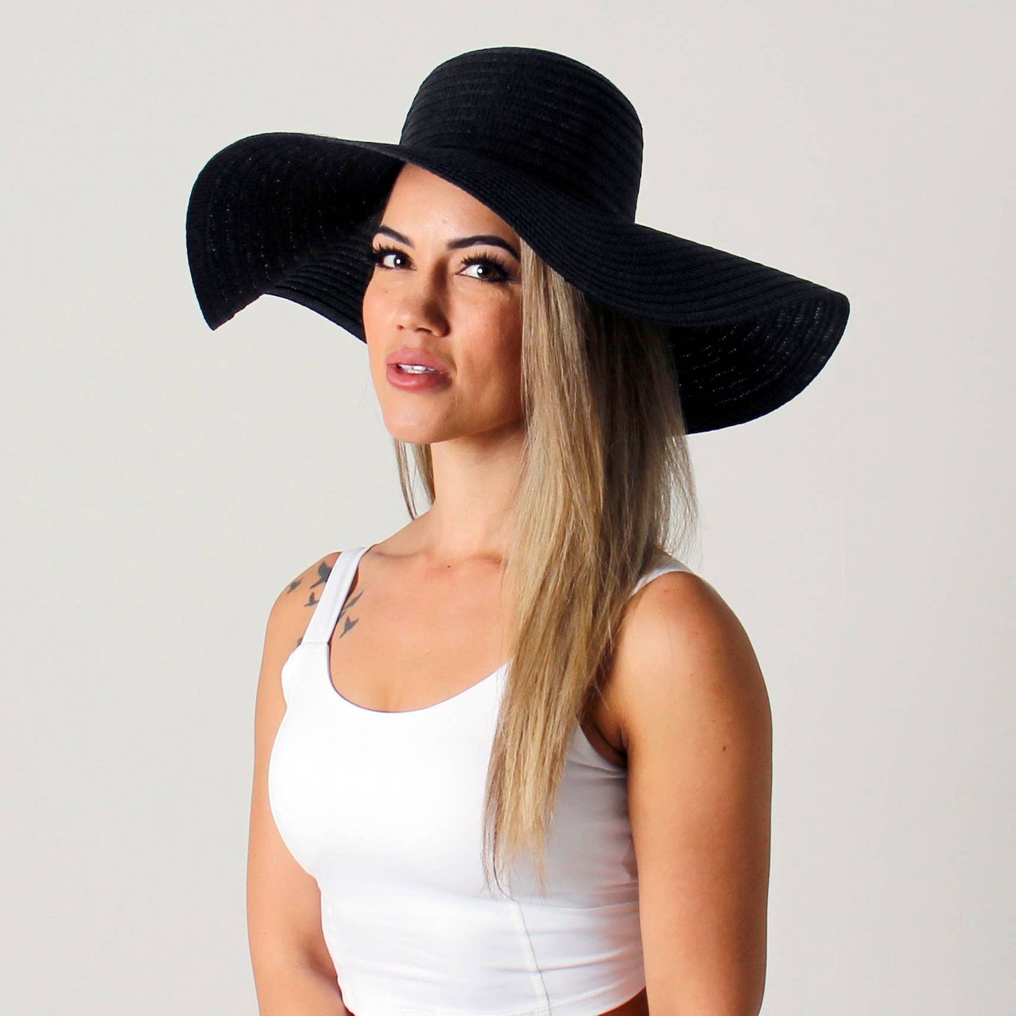 High Desert Gear - Floppy Beach Summer Sun Hat: Solid Sandstone Cream