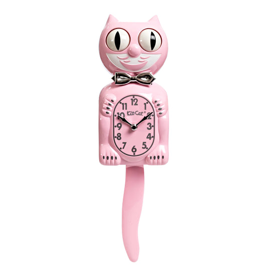 Kit-Cat Klock - Retro Pink Kitchen Edition Kit-Cat Klock