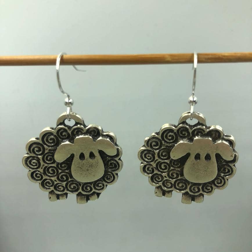 Volare - Whimsical Lamb Earrings