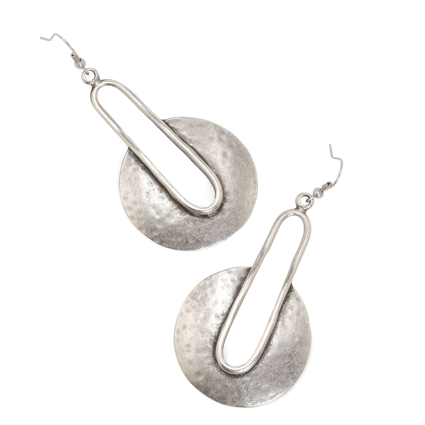 Chanour - Handmade Pewter Earrings - KU153