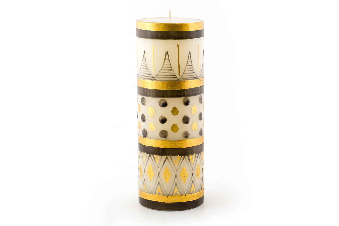 Thumbprint Artifacts - Celebration Candle: Pillar 3” x 6” (75 hour burn time)