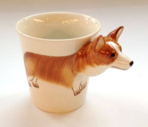 Sea Island Imports, Inc. - Mug, Corgi Tan
