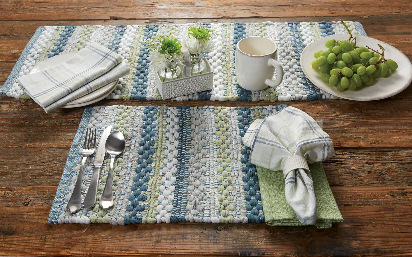 Park Designs - Dew Drop Chindi Placemat