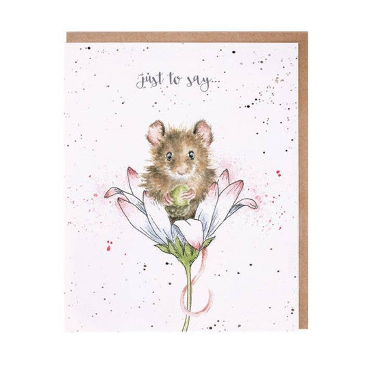 Wrendale Designs - Mouse Wishes Just For You