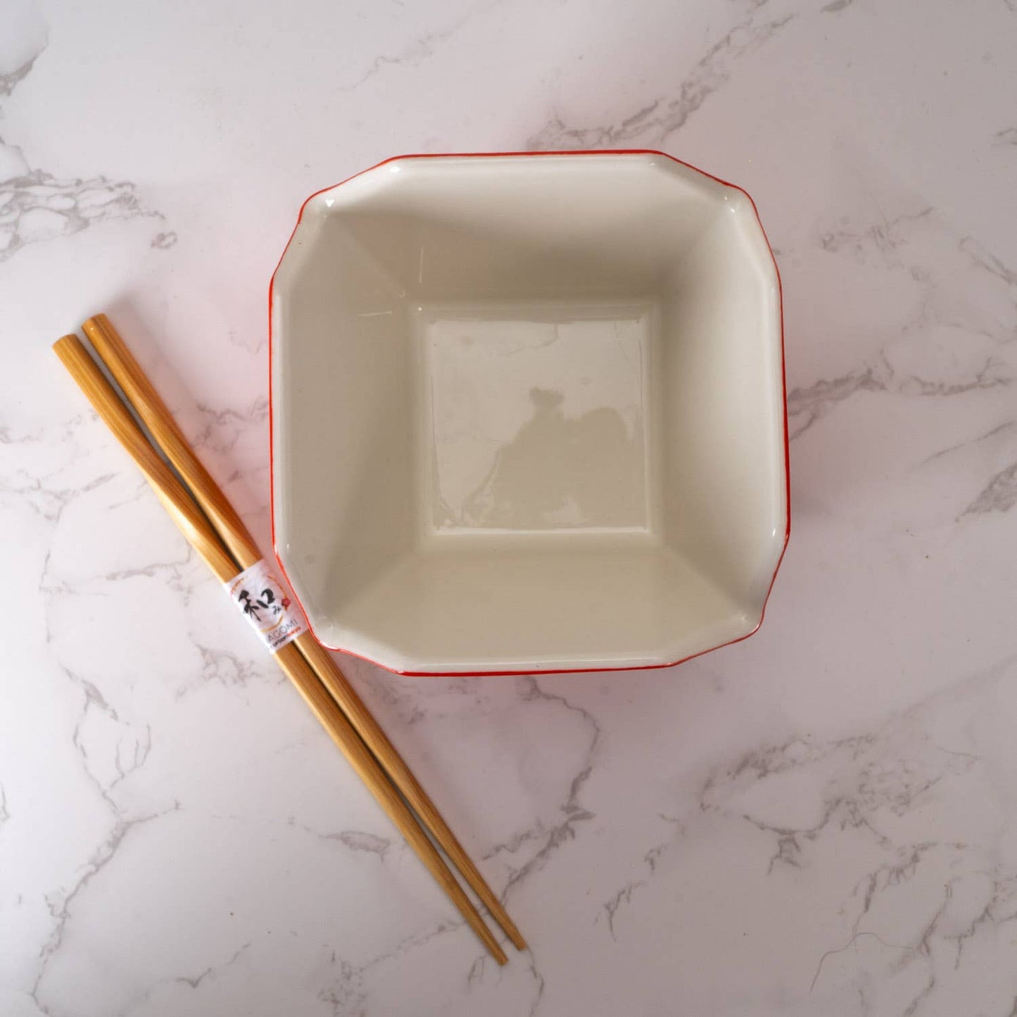 Urban Tokyo - 16oz 5"W x 4"H Takeout Box Serving Bowl With Chopsticks Dragon (1/24)