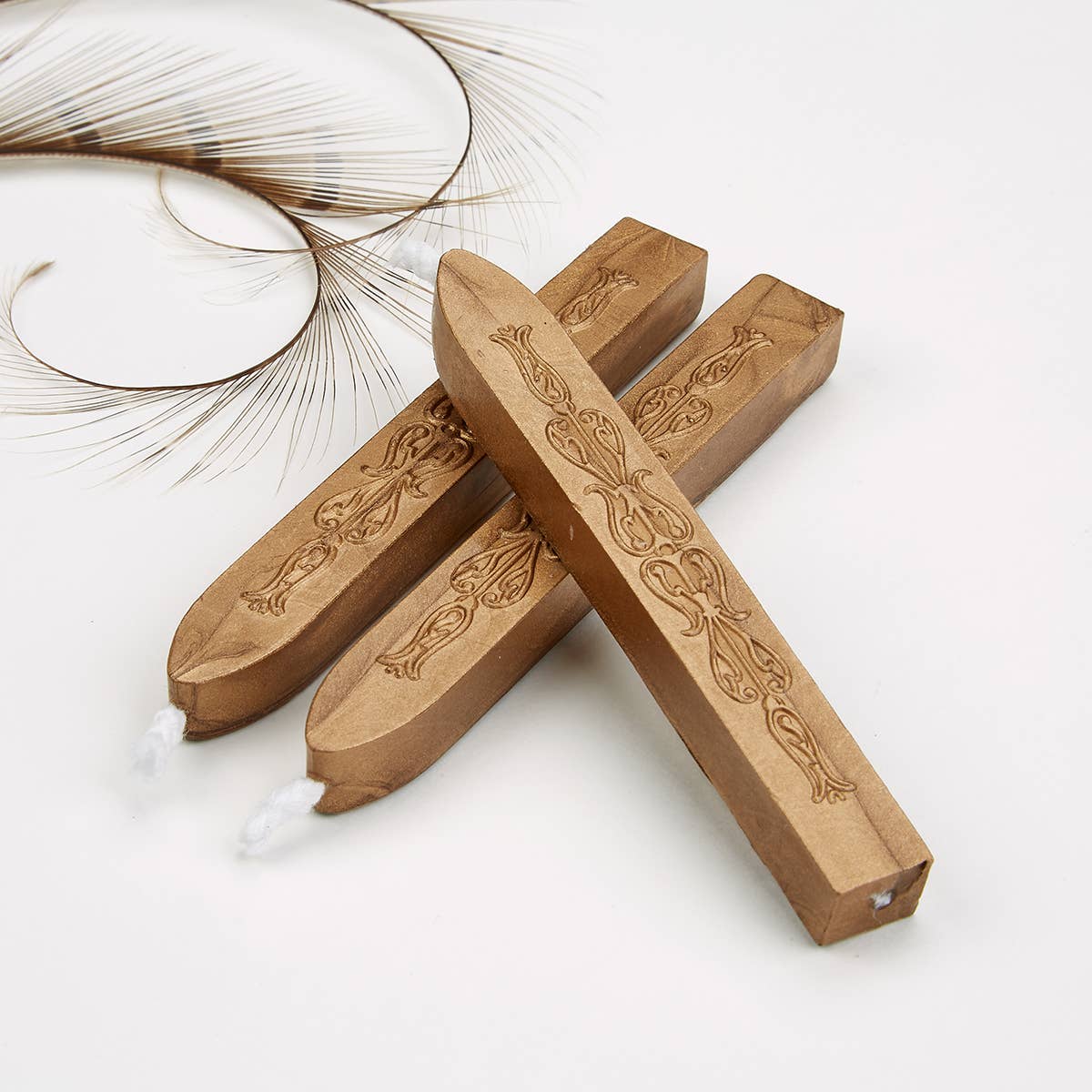 Freund Mayer & Co. - Sealing Wax Sticks with wick 3PK- 25+ colors: Cobalt Blue