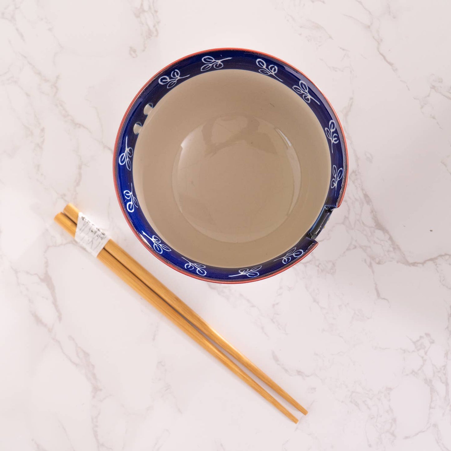 Urban Tokyo - Flora Mix Design 18oz 5.25"D Bowl With Chopsticks Set