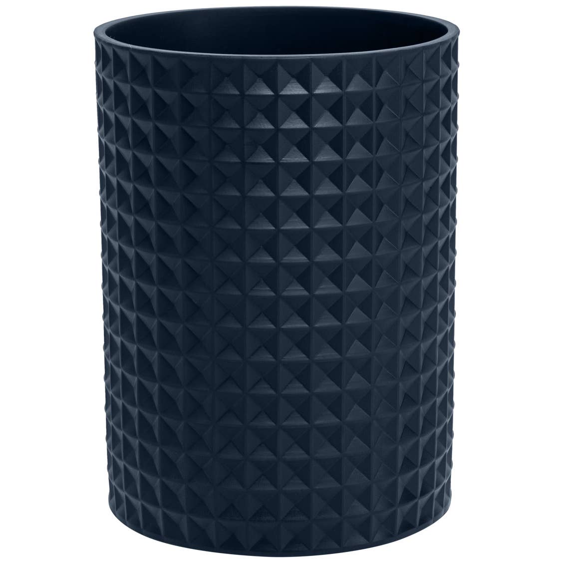 Moda at Home Enterprises, Ltd - Braemar Wastebin Resin : Navy Blue