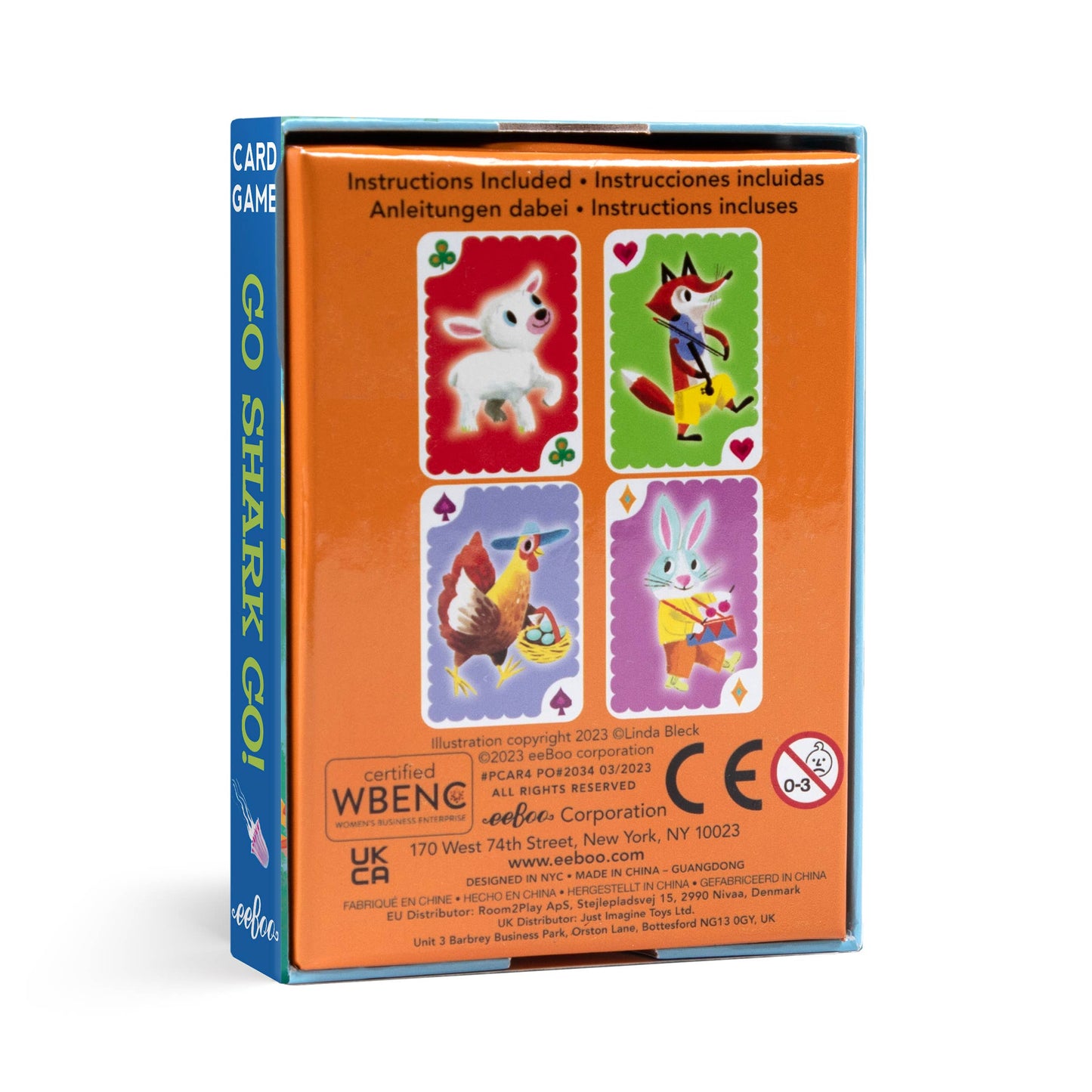 eeBoo - Animal Rummy Playing Cards