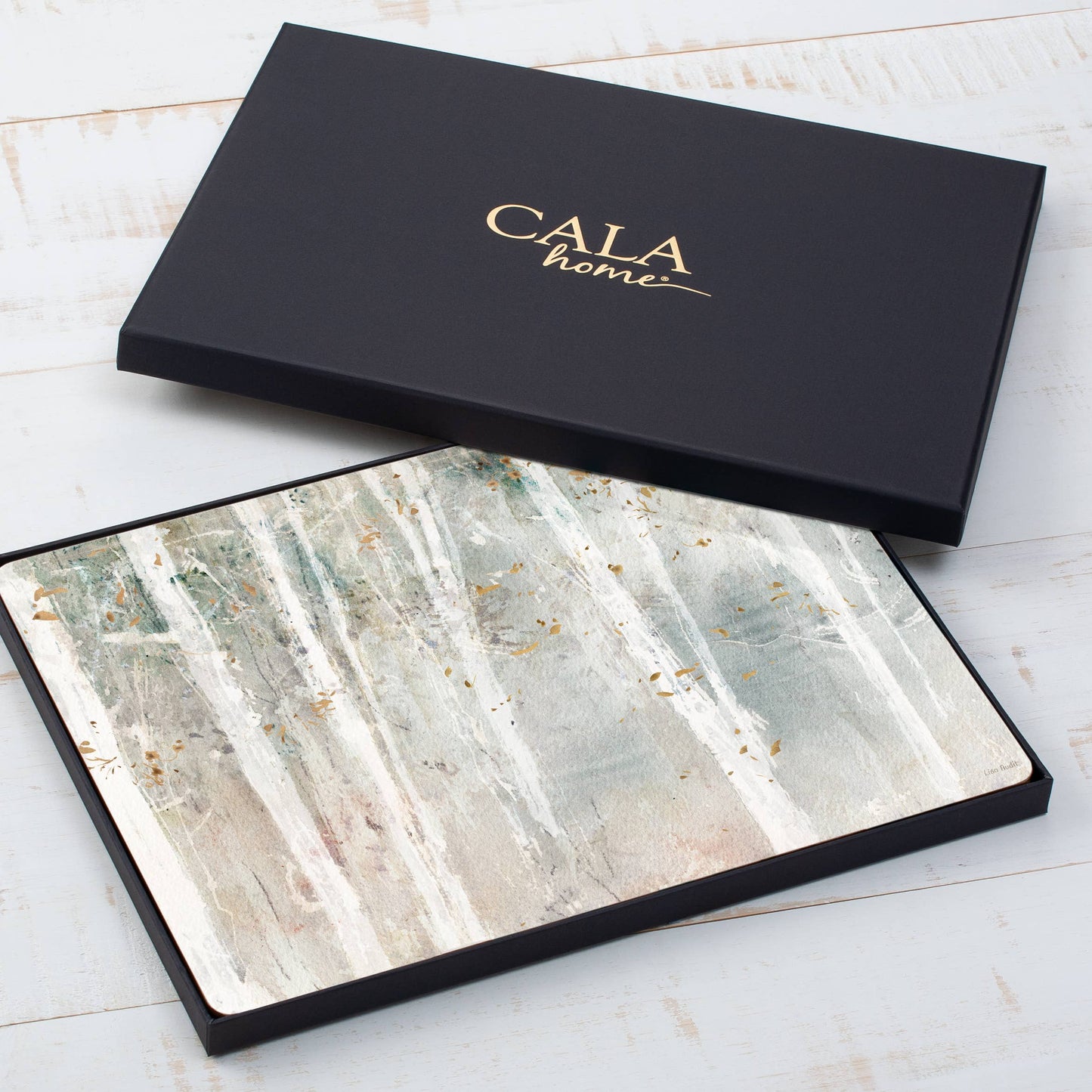 CounterArt/Highland Home/Thirstystone/CoasterStone - Cala Home Woodland Walk Decorative Hardboard Placemats