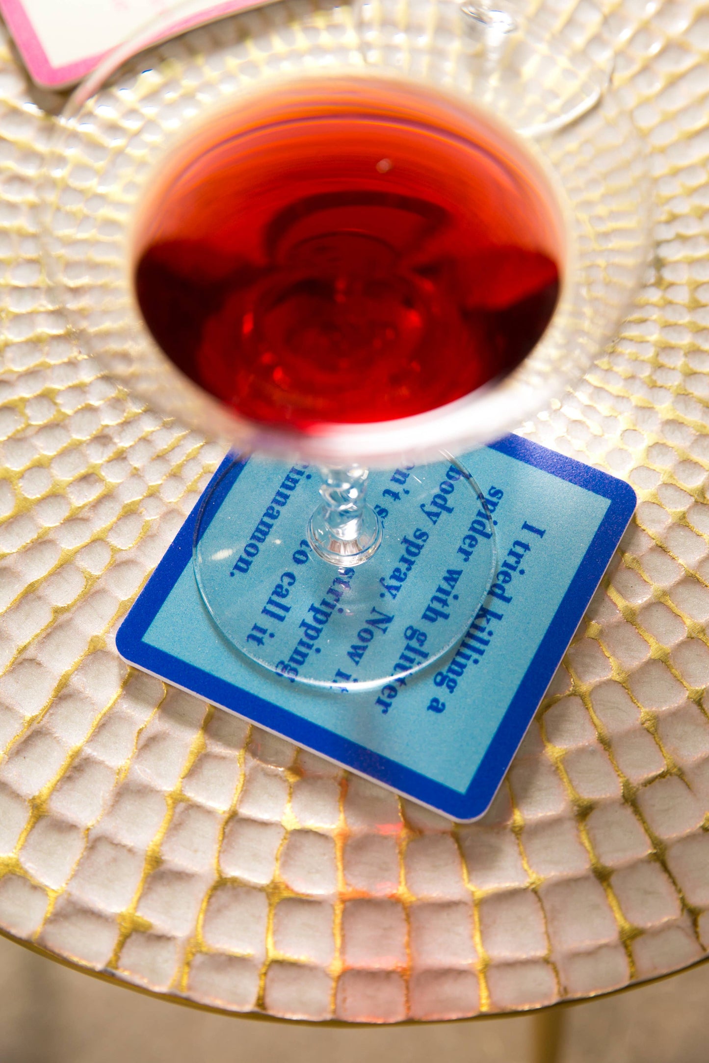 Drinks on Me - COASTER Ran Out Of Coffee | Funny Party Gift | Home Bar Deco