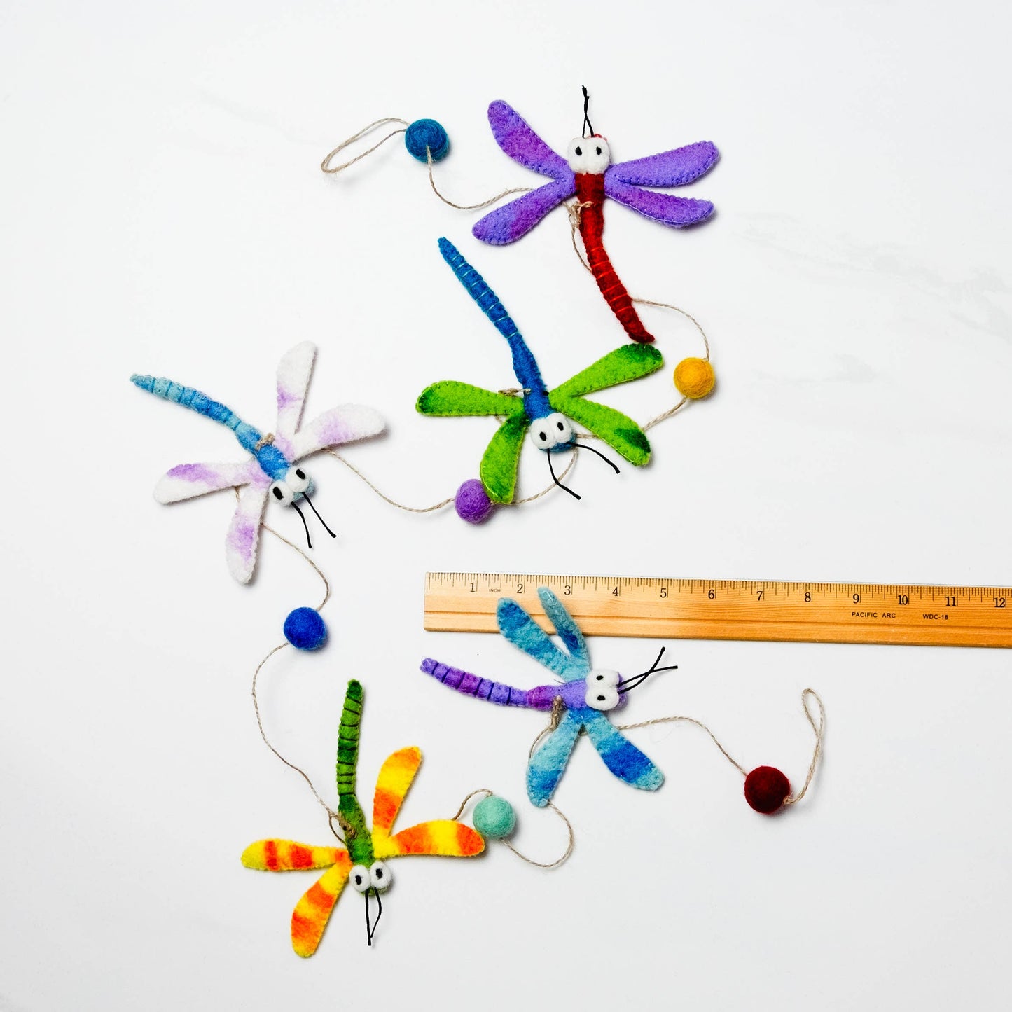 The Winding Road - Garland - Dragonfly - Wall Decor