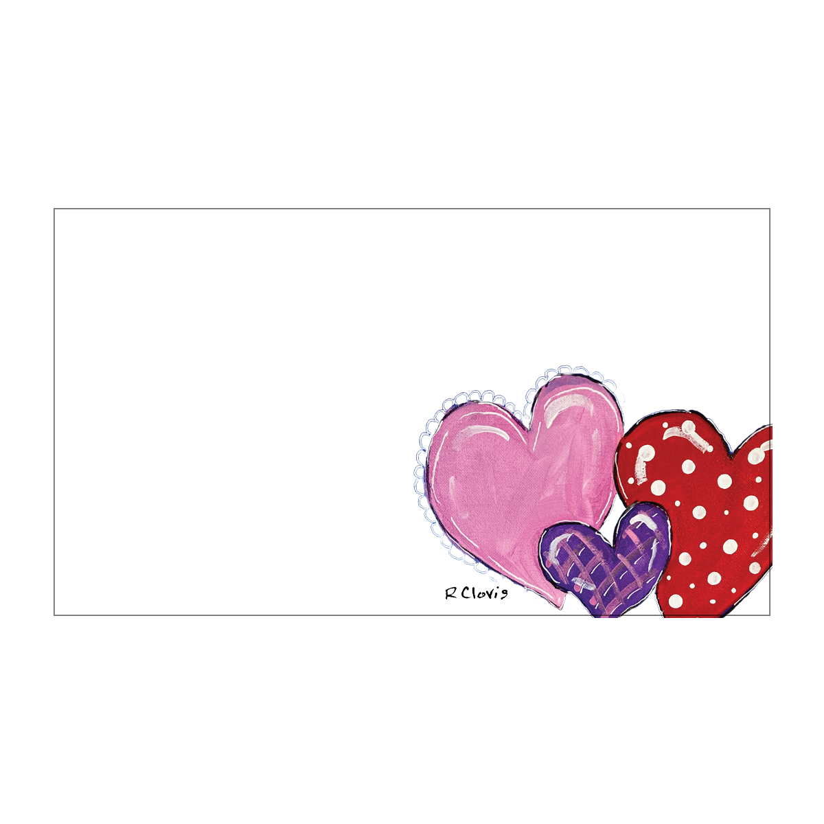 Forever Caroline LLC - Colorful Heart Tiny Cards | Pack of 60 "Love Notes"