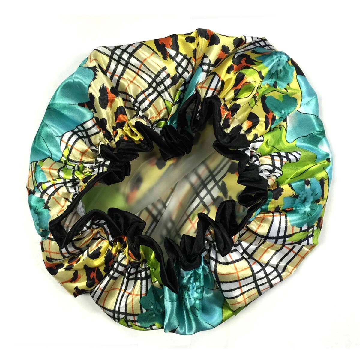 Wrapables.com - Wrapables Trendy Satin Shower Cap: Diva Prints