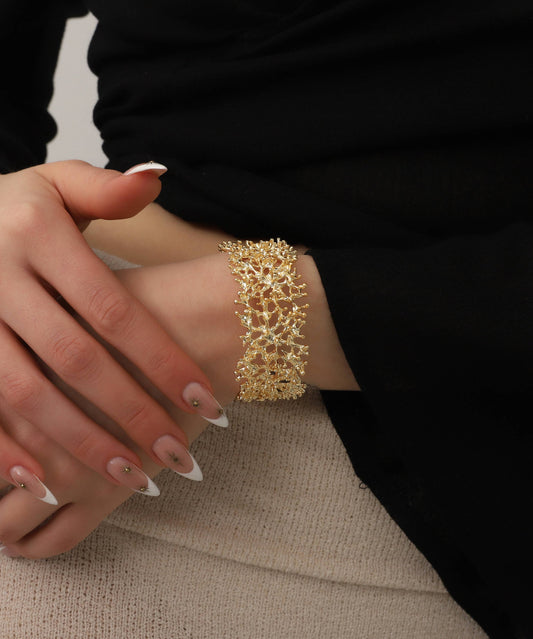 BUBU BY TEKIN SHOP - Gold Plated Women Bracelet