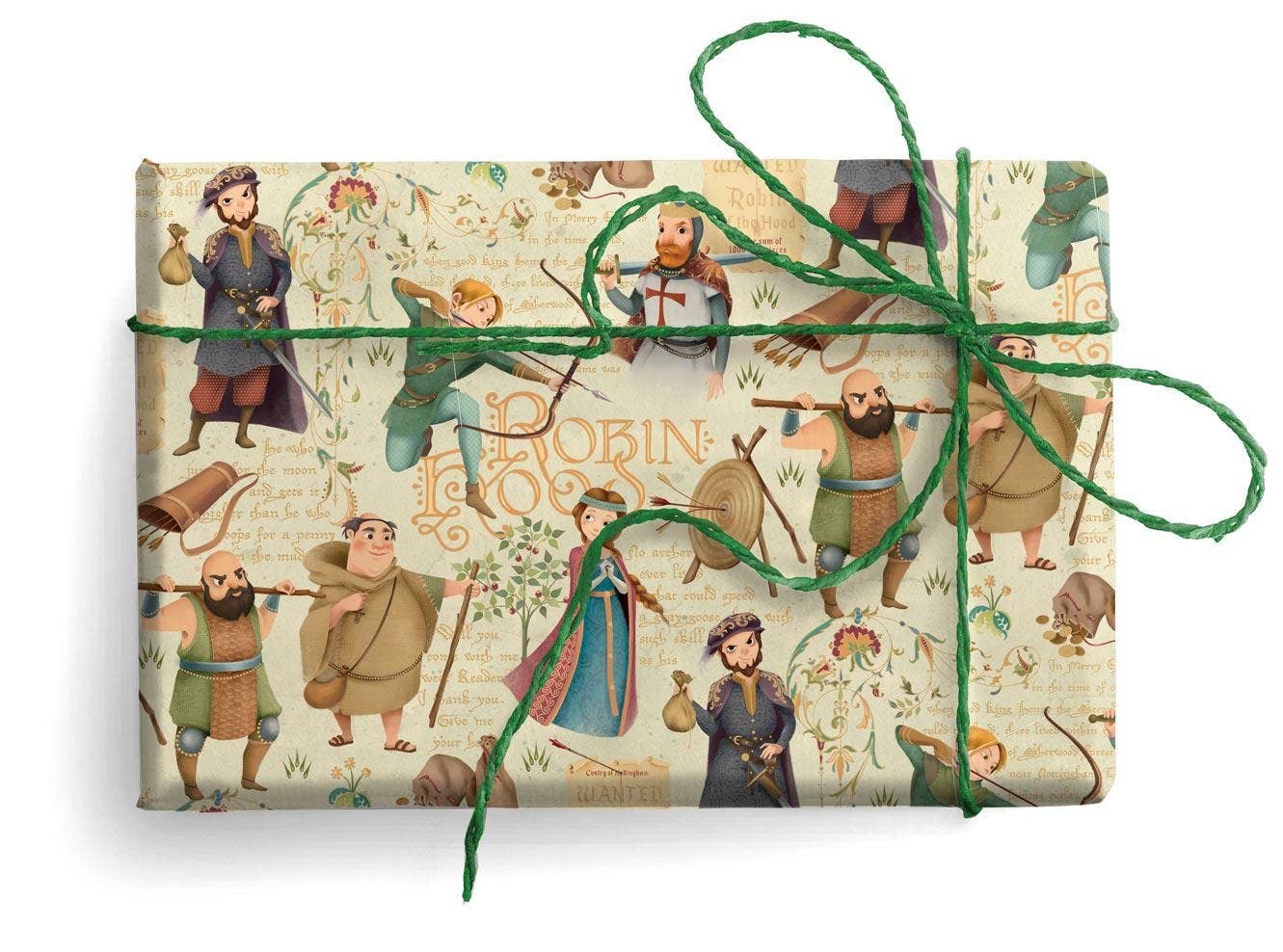 San Lorenzo Design - Florentine Wrapping Paper, Large Sheets 27.5 x 39 in.: Snow White